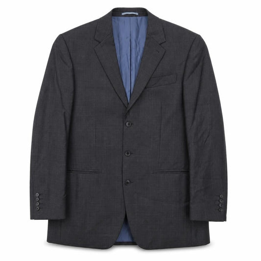 Next Men’s Grey Wool Blazer Jacket 40R Classic Fit Formal Wedding