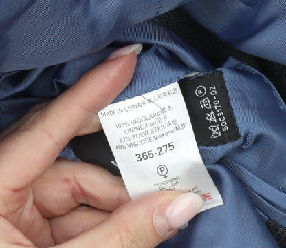 Next Men’s Grey Wool Blazer Jacket 40R Classic Fit Formal Wedding