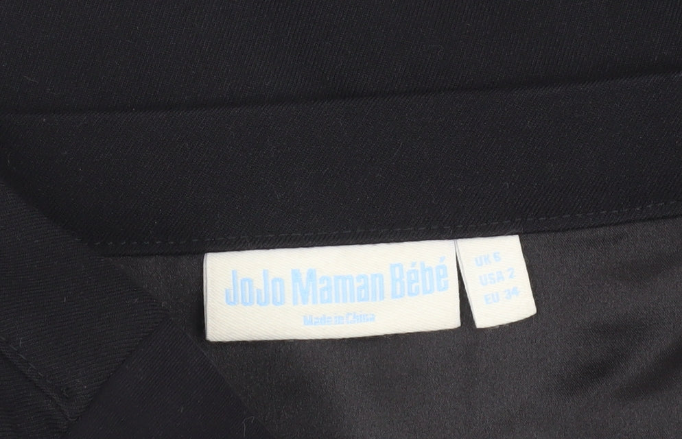 JoJo Maman Bébé Women’s Black Size 6 Maternity Pencil Skirt