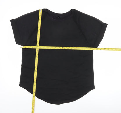 Womens UK Size 14 NEXT Black Basic T-Shirt