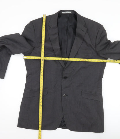 Mens UK Size 42 Burton Regular Grey Suit Jacket