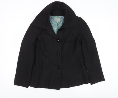 Womens UK Size 14 Marks and Spencer Black Basic Jacket