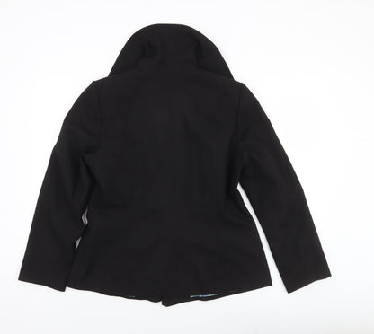 Womens UK Size 14 Marks and Spencer Black Basic Jacket