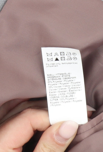 Mens UK Size 38 River Island Regular Grey Suit Jacket