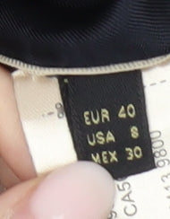 Massimo Dutti Womens Blue Size 12 Tailored Blazer Jacket