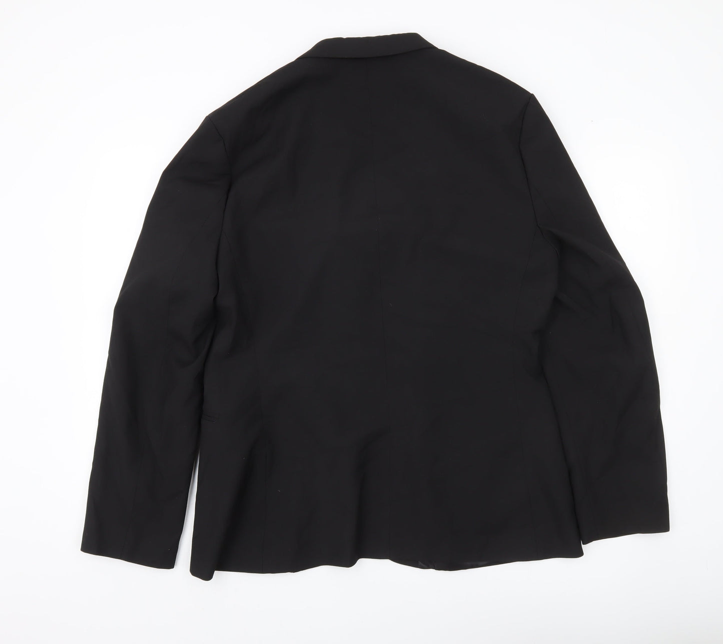 Mens UK Size 44 ASOS Design Regular Black Suit Jacket