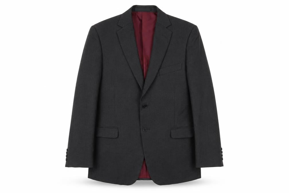 Marks and Spencer Men's Grey 42 Chest Regular Fit Blazer Jacket