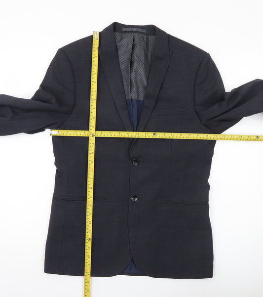 Mens UK Size 38 Marks and Spencer Regular Grey Suit Jacket