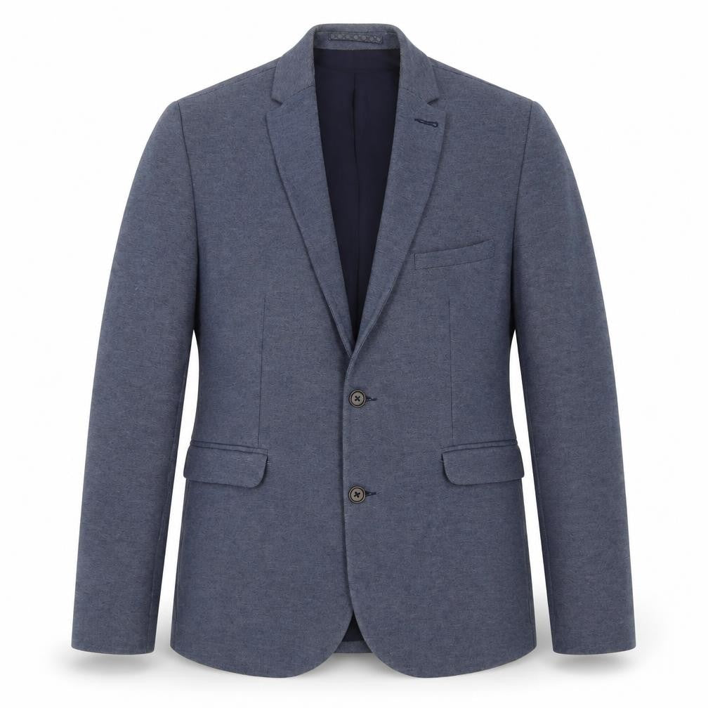 Mens UK Size L Burton Menswear Regular Blue Suit Jacket