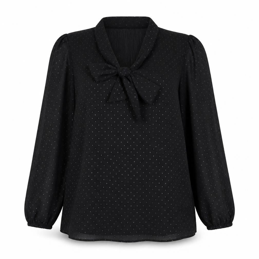 Womens UK Size L Monsoon Black Tunic Blouse