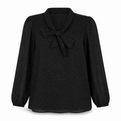 Womens UK Size L Monsoon Black Tunic Blouse
