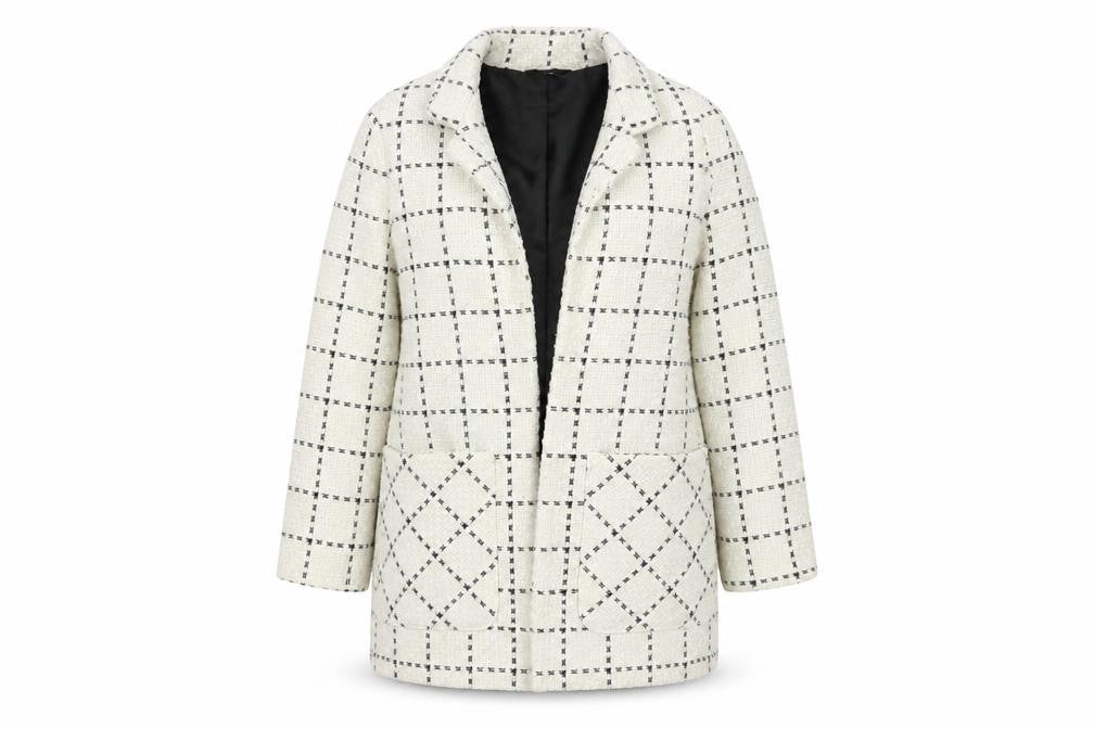 Womens UK Size 14 George Ivory Overcoat