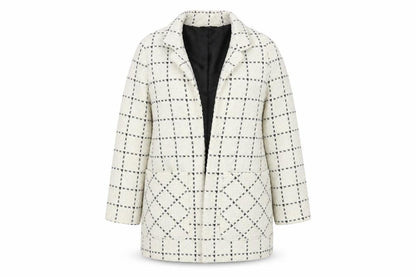 Womens UK Size 14 George Ivory Overcoat