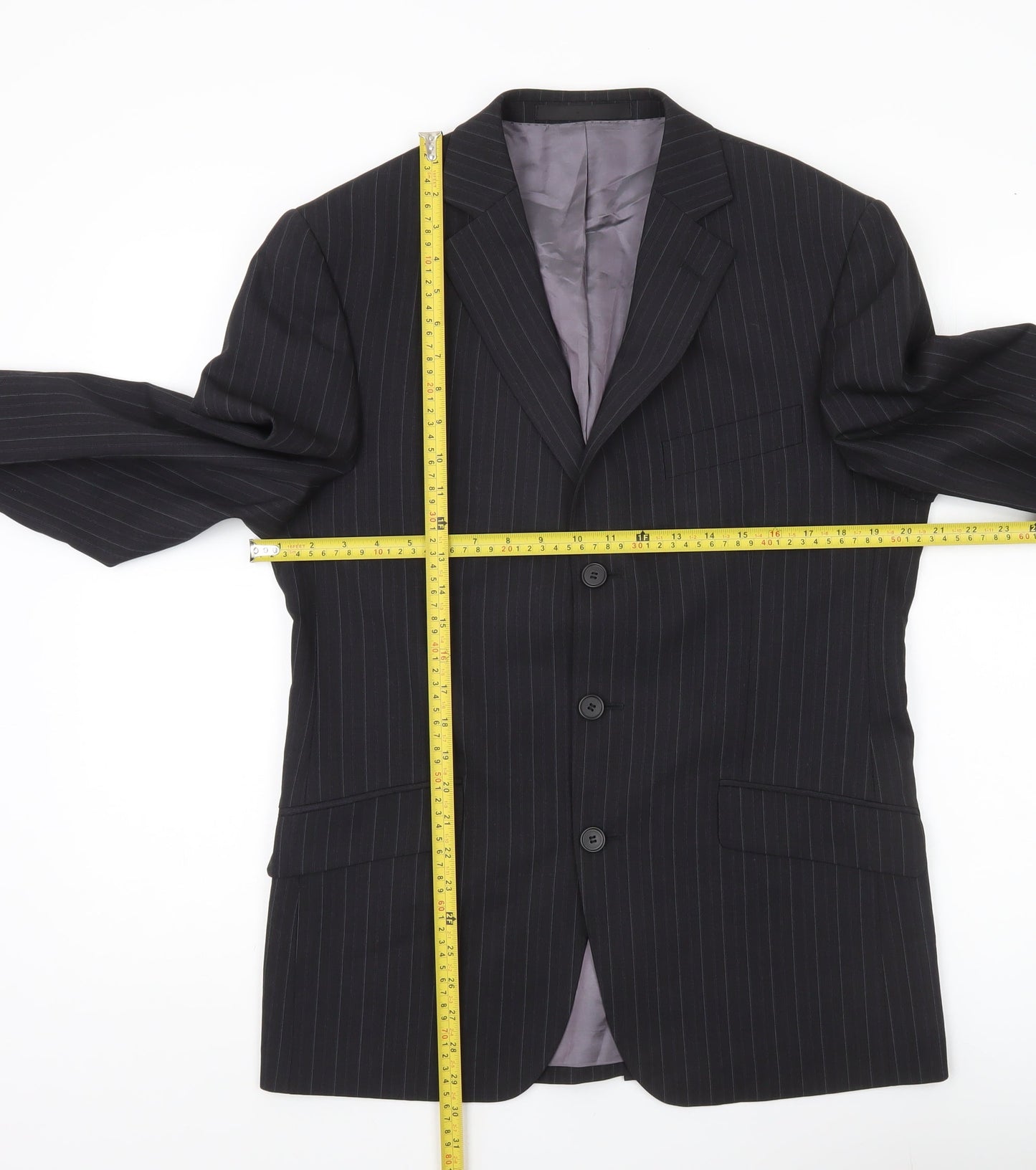 Mens UK Size 38 Marks and Spencer Regular Grey Suit Jacket