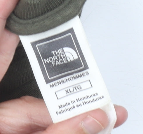 The North Face Mens Green XL Graphic Camouflage Logo T-Shirt