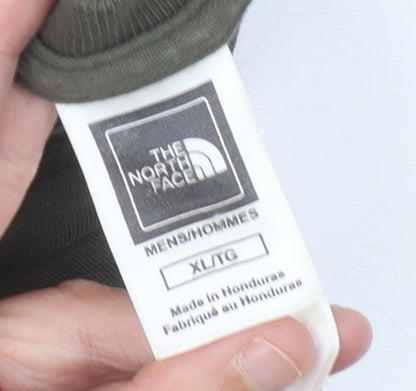 The North Face Mens Green XL Graphic Camouflage Logo T-Shirt