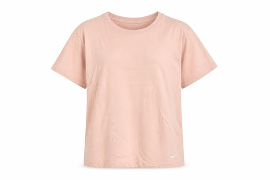 Womens UK Size XS Hollister Pink Basic T-Shirt