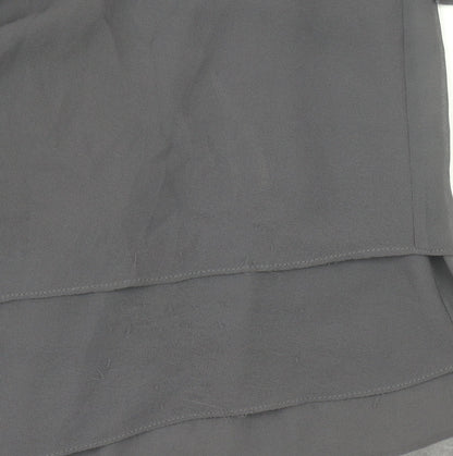 Womens UK Size 12 Phase Eight Grey Tunic Blouse