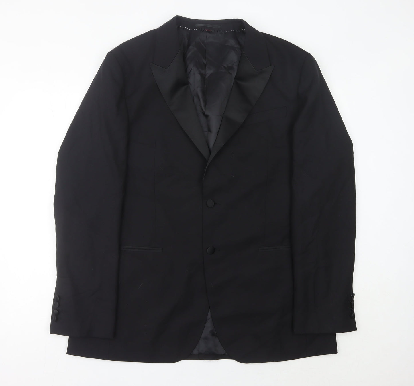 Mens UK Size 44 Marks and Spencer Regular Black Suit Jacket