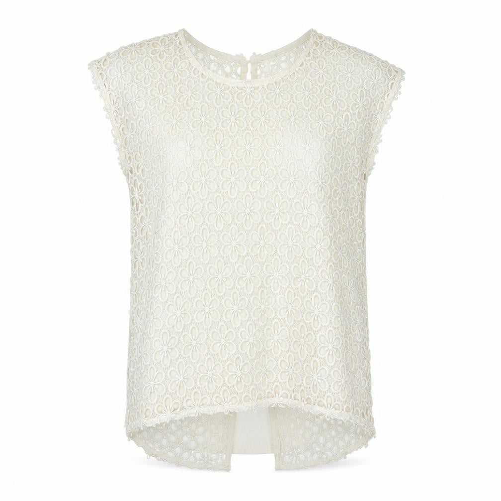 Womens UK Size 12 NEXT Ivory Tunic Blouse