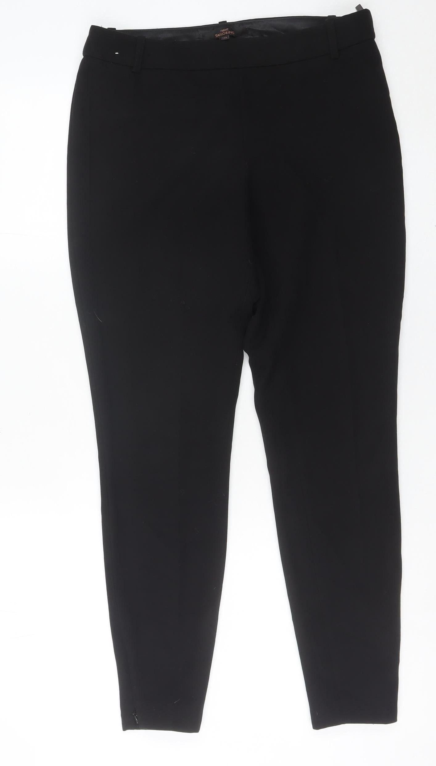Next Women’s Black Slim Fit Dress Pants Trousers Size 10 Workwear