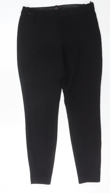 Next Women’s Black Slim Fit Dress Pants Trousers Size 10 Workwear
