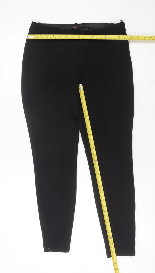 Next Women’s Black Slim Fit Dress Pants Trousers Size 10 Workwear