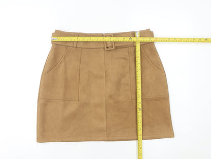Womens UK Size L QED London Straight & Pencil  Skirt