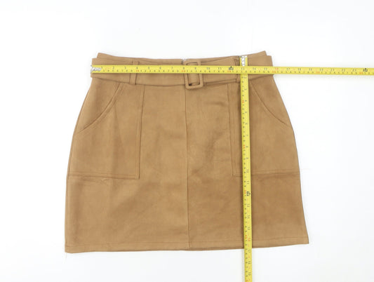 Womens UK Size L QED London Straight & Pencil  Skirt