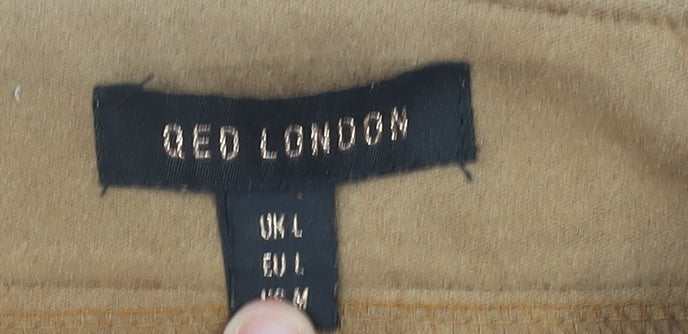 Womens UK Size L QED London Straight & Pencil  Skirt