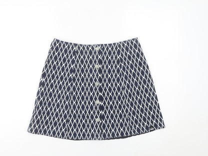 Womens UK Size M Superdry A-Line Knit Skirt