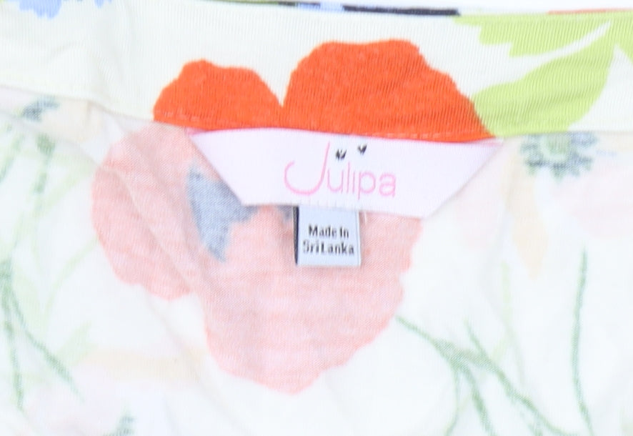 Julipa Women’s Multicoloured Floral A-Line Dress Size 22 Plus