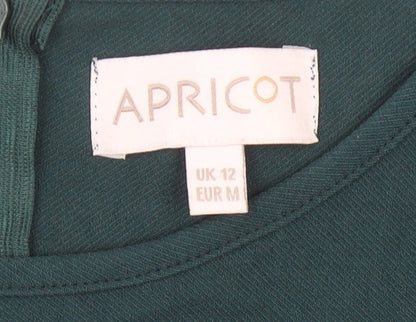 Apricot Women’s Green Bodycon Knee Length Dress UK 12