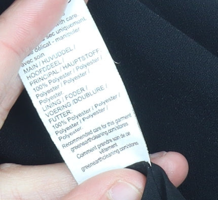 River Island Womens Black Size 6 Blazer Jacket Workwear