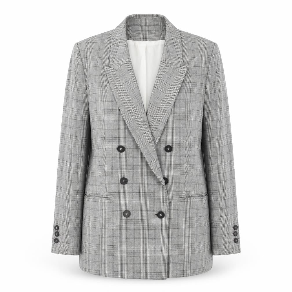 Womens UK Size 12 H&M Regular Grey Suit Jacket