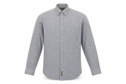 Timberland Men’s XS Blue Check Cotton Long Sleeve Button-Up Shirt