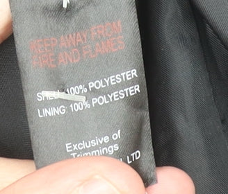 Fenn Wright Manson Womens Black Size 14 Single-Breasted Blazer