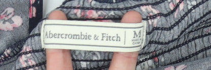 Abercrombie & Fitch Women’s Blue Floral A-Line Mini Dress M