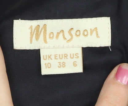 Monsoon Women’s Multicoloured Floral Sheath Dress Size 10