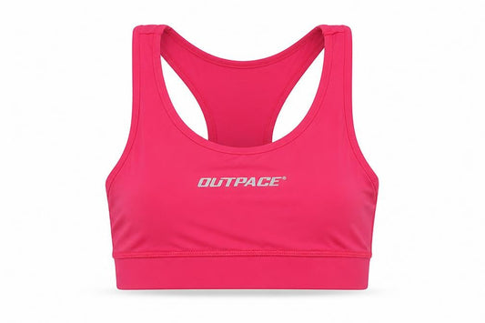 Outpace Women’s Pink Racerback Sports Tank Top Size S Athletic Gym