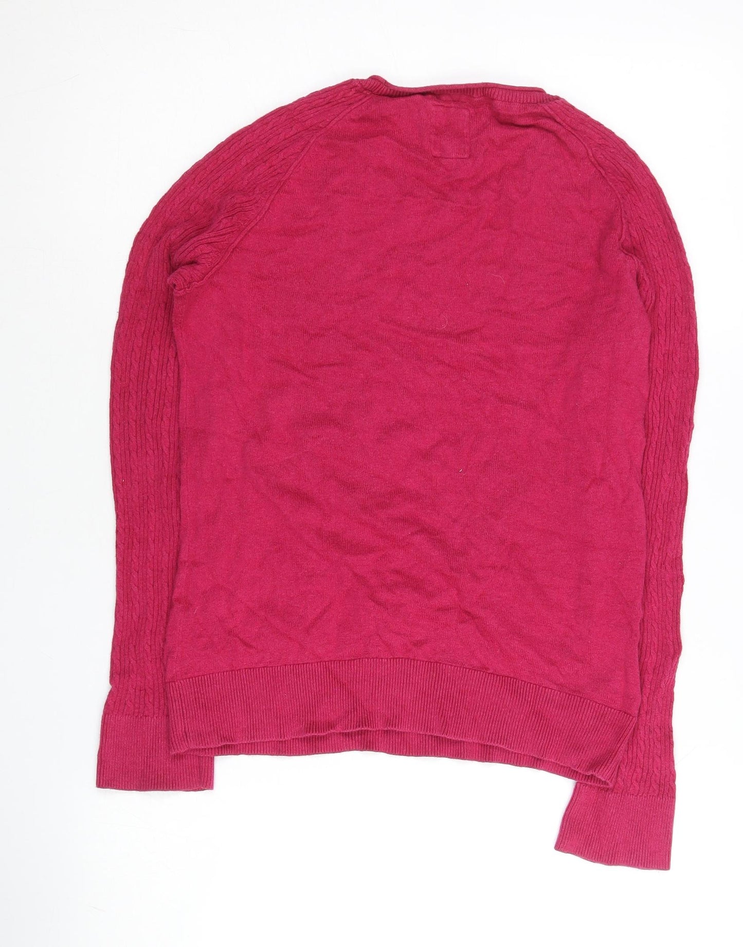 Womens UK Size 10 Mantaray Pink Pullover Jumper