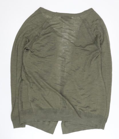 Womens UK Size 10 NEXT Green Cardigan Jumper