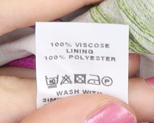 Alex & Co. Women’s Multicoloured Floral Shift Dress Size 10 Sleeveless