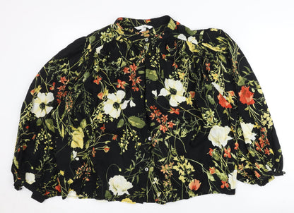 Womens UK Size S H&M Multicoloured Tunic Blouse