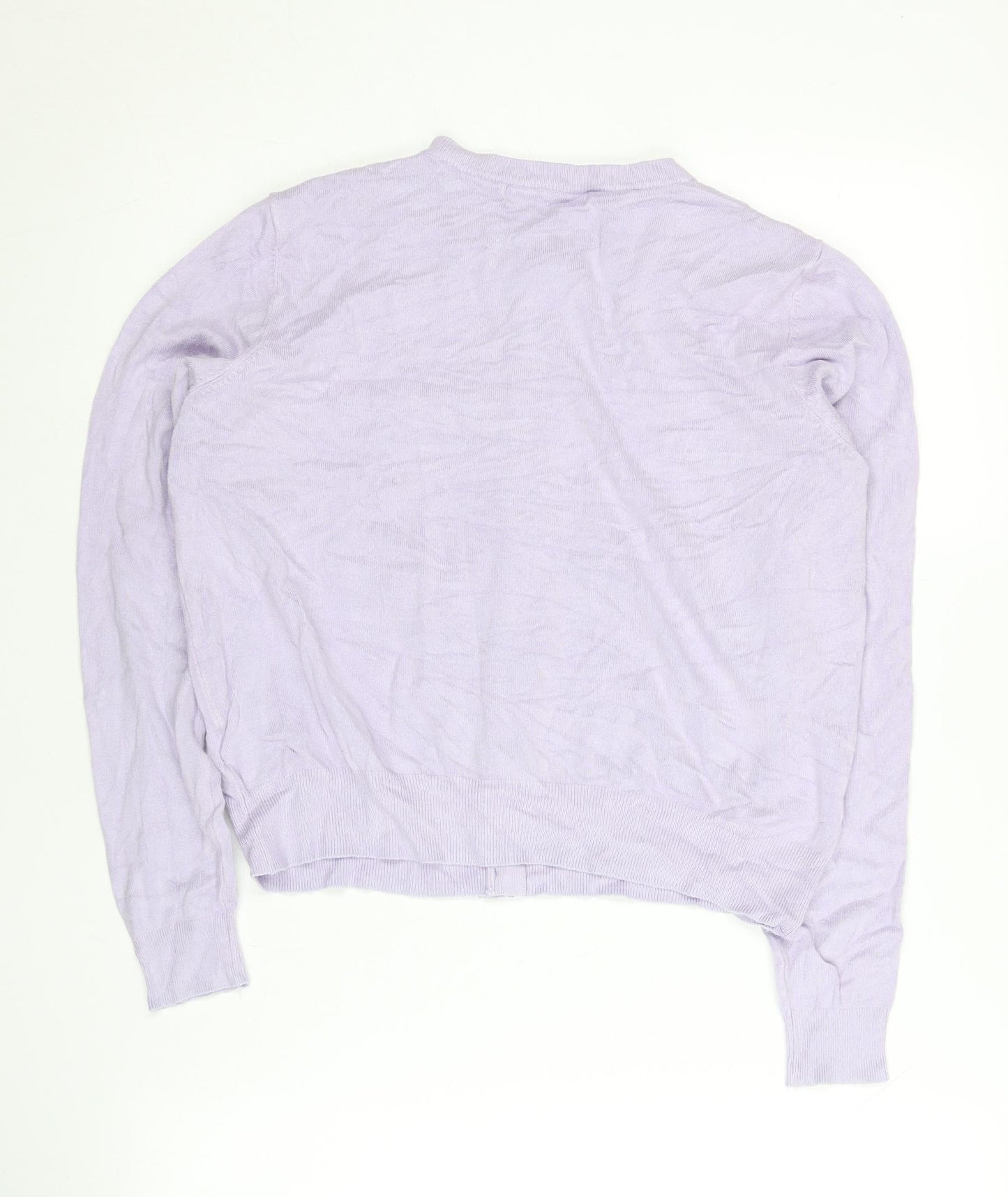 Womens UK Size 14 Marks and Spencer Purple Cardigan Jumper