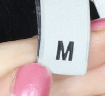 H&M Women’s Black V-Neck Slim Knit Jumper Size M