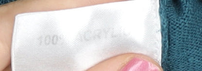 James Pringle Mens Green XL V-Neck Acrylic Pullover Jumper