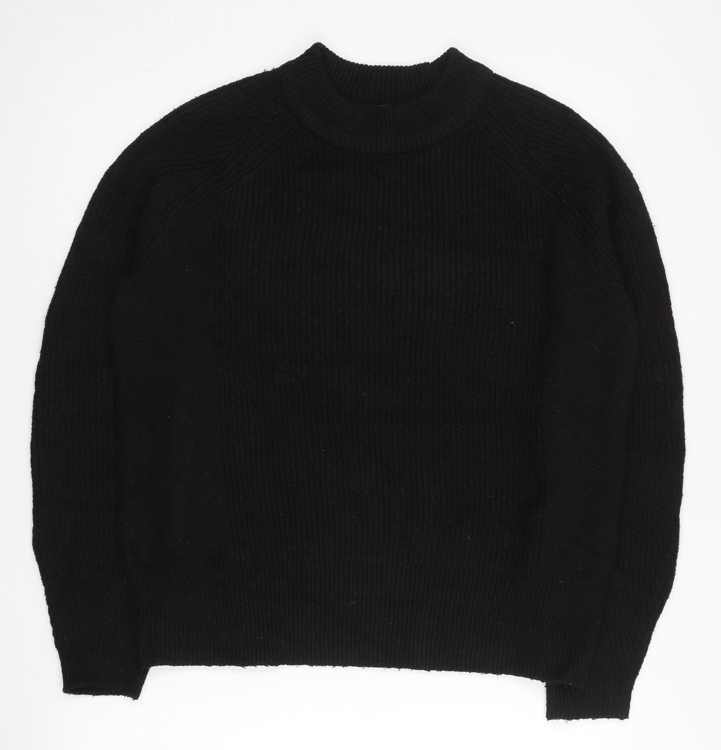 Womens UK Size M Marks and Spencer Black Pullover Jumper