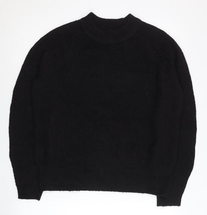 Womens UK Size M Marks and Spencer Black Pullover Jumper