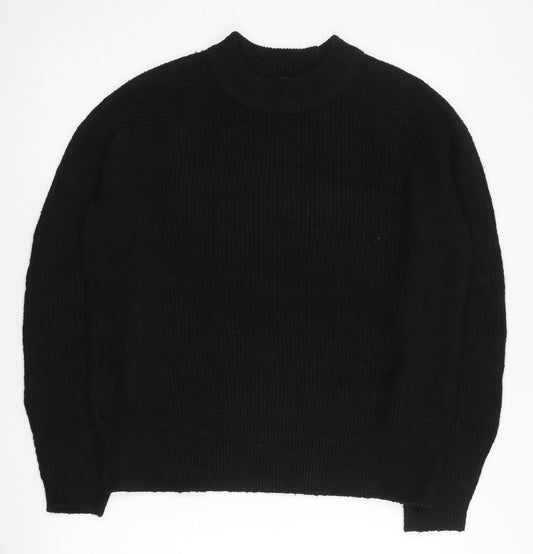 Womens UK Size M Marks and Spencer Black Pullover Jumper